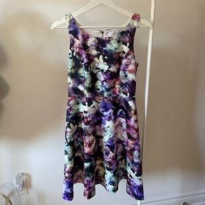 Jessica Simpson watercolour pastel dress